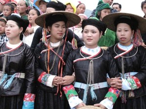 le "marché de l'amour" de Khâu Vai en avril