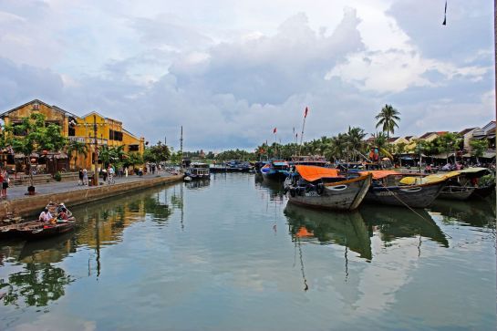hoi an rivière thu Bon 