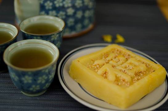 che kho haricot mungo 