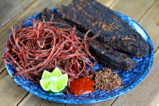 viande de buffle bouannee